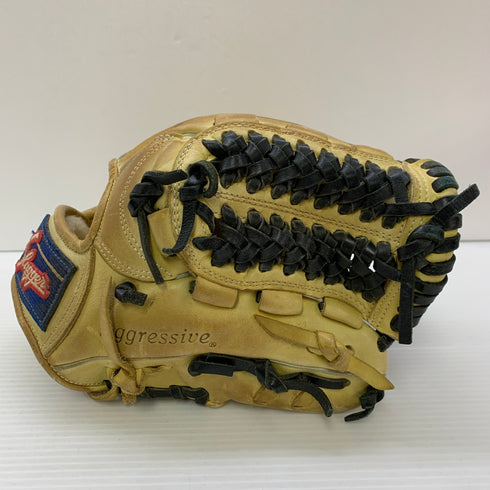 久保田スラッガー KUBOTA SLUGGER 軟式 大人 一般 内野手用 グローブ グラブ 右投げ KSN-MS-I 中古品 野球 8095