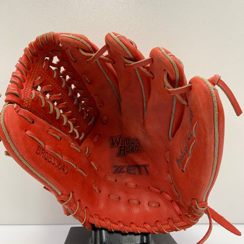 ゼット ZETT 軟式 大人 一般 外野手用 グローブ グラブ 右投げ BRGB33640 中古品 野球 7912