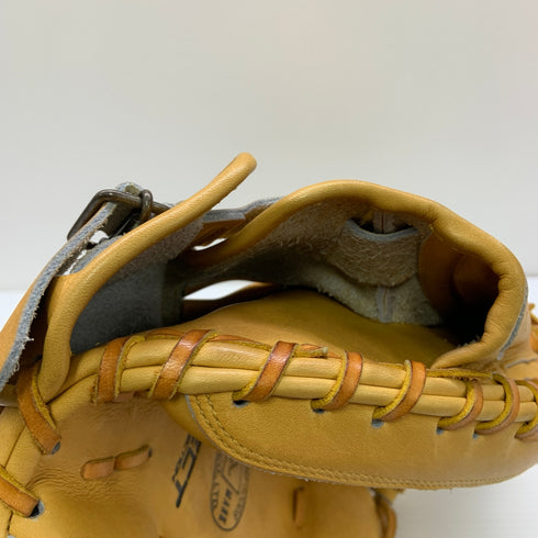 ミツワタイガー 美津和タイガー 軟式 大人 一般 キャッチャーミット 捕手 グローブ グラブ 右投げ 中古品 野球 9527