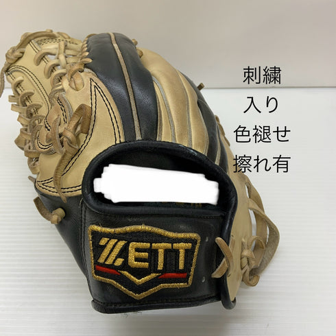 ゼット ZETT プロステイタス 硬式 大人 一般 外野手用 グローブ グラブ 左投げ 中古品 野球 7288