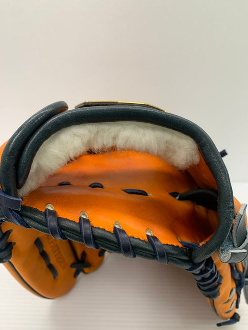 中古品 ゼット ZETT プロステイタス オーダー 硬式 内野手用グローブ 刺繡有り 3647