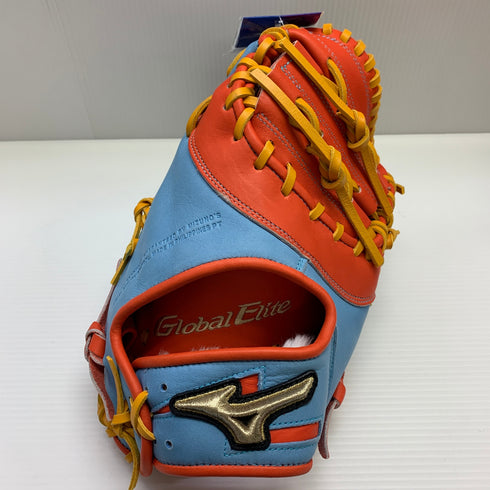 ミズノ MIZUNO グローバルエリート 軟式 大人 一般 ファーストミット 一塁手 グローブ グラブ 右投げ 1AJFR28300 タグ付き グローブ袋付き 野球 7593