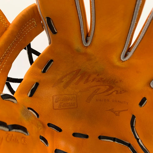 中古品 ミズノ MIZUNO ミズノプロ 軟式 内野手用グローブ 1AJGR31033 坂本型 4244
