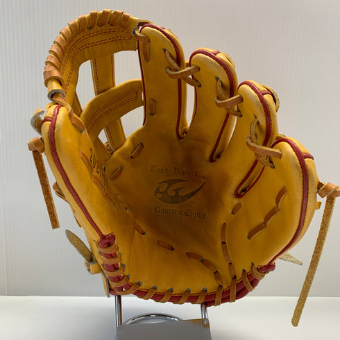 ロマネクロウ Romane Crowe 軟式 大人 一般 内野手用 グローブ グラブ 右投げ オーダー 中古品 野球 9439