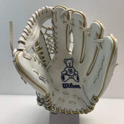 ウィルソン Wilson ウィルソンベア 軟式 大人 一般 外野手用 グローブ グラブ 右投げ RBMWW8L 中古品 野球 6685