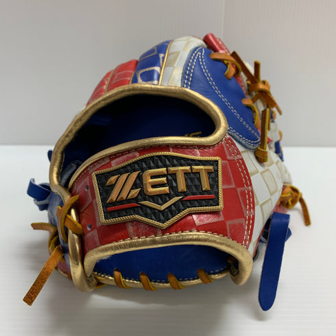 ゼット ZETT プロステイタス 軟式 大人 一般 内野手用 グローブ グラブ 右投げ BRGB32456A 中古品 野球 8355