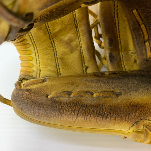 イソノ 硬式 大人 一般 投手用 グローブ ピッチャー グラブ 右投げ 中古品 野球 9722