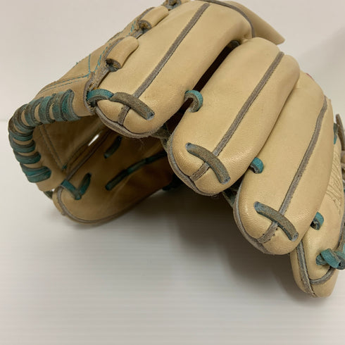 マックス 軟式 大人 一般 投手用 グローブ ピッチャー グラブ 右投げ オーダー 中古品 野球 9598