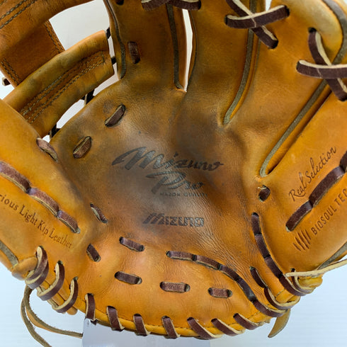 ミズノ MIZUNO ミズノプロ mizunopro W28703 硬式 大人 一般 内野手用 グローブ グラブ 右投げ 中古品 野球 1094