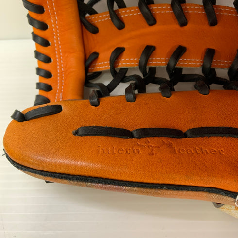 ジュテル・レザー 硬式 大人 一般 外野手用 グローブ グラブ 右投げ 中古品 野球 6619