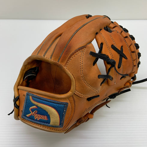 久保田スラッガー KUBOTA SLUGGER KSN-8PSE 軟式 大人 一般 内野手用 グローブ グラブ 右投げ 中古品 野球 9242