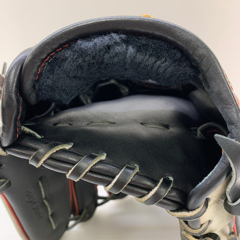 ミズノ MIZUNO ミズノプロ オーダー HAGAJAPAN 軟式 大人 一般 内野手用 グローブ グラブ 右投げ 中古品 グローブ袋付き 野球 7937