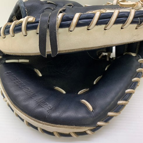 ハタケヤマ HATAKEYAMA 硬式 大人 一般 キャッチャーミット 捕手 グローブ グラブ 右投げ 中古品 野球 9743