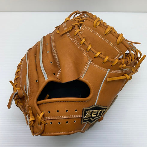 中古品 ゼット ZETT ネオステイタスVL 軟式 キャッチャーミット BRCB31212 5655