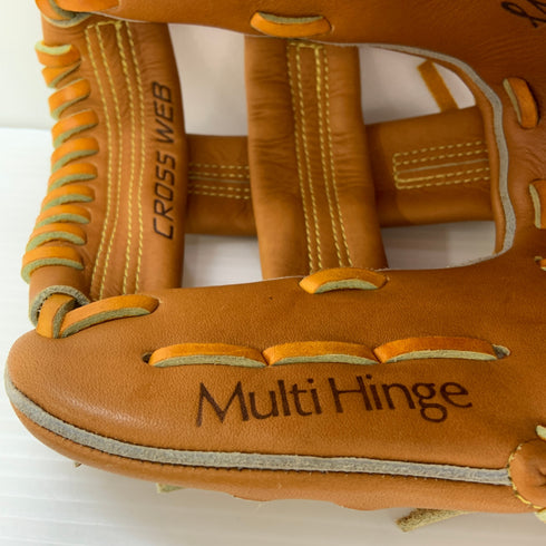 ミズノ MIZUNO ミズノプロ ワールドウィン 赤カップ 復刻 硬式 大人 一般 内野手用 グローブ グラブ 右投げ 1AJGH98118 中古品 野球 6602