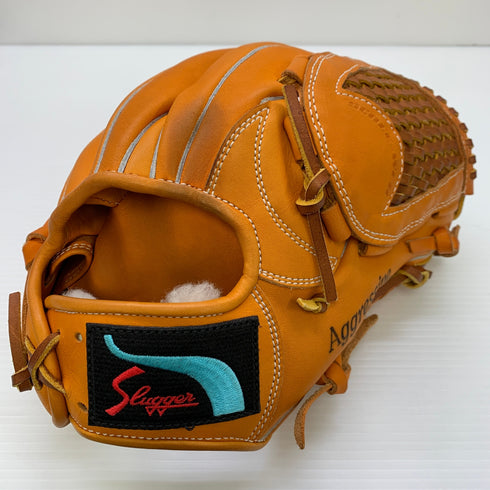 久保田スラッガー KUBOTA SLUGGER スペシャルオーダー 軟式 大人 一般 内野手用 グローブ グラブ 右投げ KSN-24MS 中古品 箱・グローブ袋付き 野球 5918