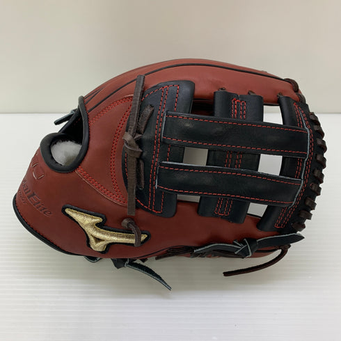 ミズノ MIZUNO グローバルエリートオーダー耕作印 硬式 大人 一般 内野手用 グローブ グラブ 右投げ 中古品 野球 6260
