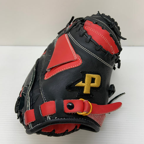 プロマーク ソフトボール用 大人 一般 キャッチャーミット 捕手 グローブ グラブ 右投げ PCMS-4823 中古品 野球 6405