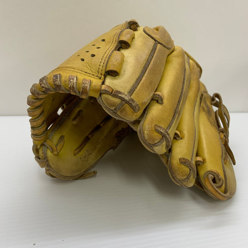 ミズノ MIZUNO ミズノプロ mizunopro 1AJGH14101 硬式 大人 一般 投手用 グローブ ピッチャー グラブ 右投げ 中古品 野球 8506