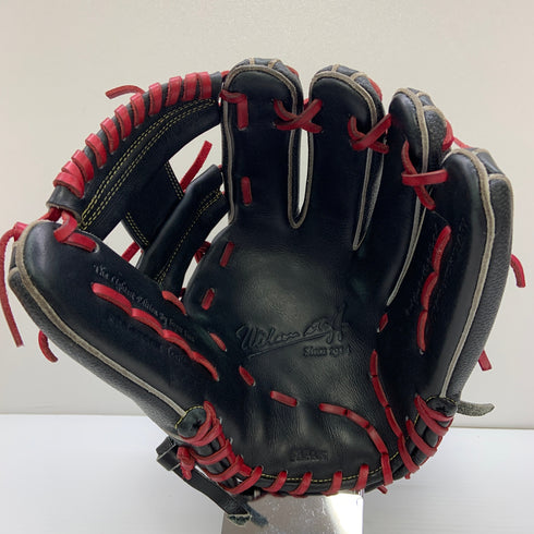 ウィルソン Wilson ウィルソンスタッフ Wilson Staff 軟式 大人 一般 内野手用 グローブ グラブ 右投げ 中古品 野球 9611