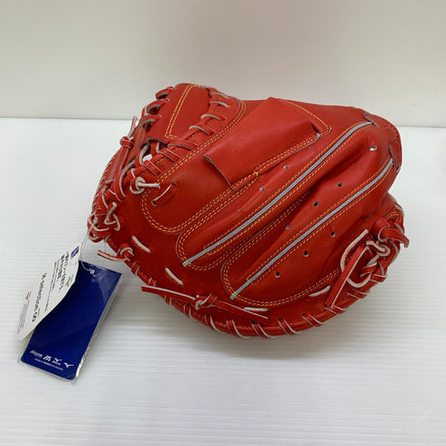 ミズノ MIZUNO グローバルエリート 硬式 大人 一般 キャッチャーミット 捕手 グローブ グラブ 右投げ 1AJCH21300 タグ付き グローブ袋付き 野球 6204