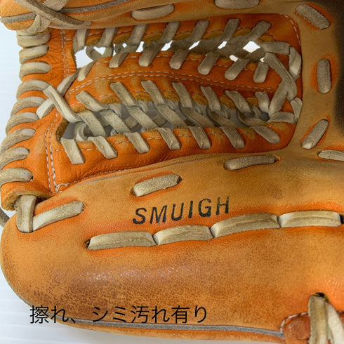 エスエスケイ SSK スーパーソフト 軟式 大人 一般 内野手用 グローブ グラブ 右投げ 中古品 野球 6390