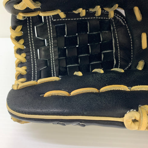 ノーリミット 軟式 大人 一般 内野手用 グローブ グラブ 右投げ オーダー 中古品 野球 9646