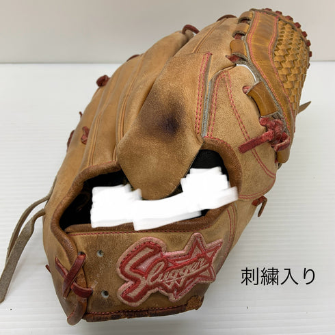 久保田スラッガー KUBOTA SLUGGER 硬式 大人 一般 投手用 グローブ ピッチャー グラブ 右投げ 中古品 グローブ袋付き 野球 6862