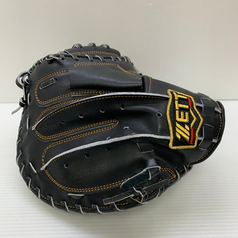 ゼット ZETT プロステイタス 硬式 大人 一般 キャッチャーミット 捕手 グローブ グラブ 右投げ BPROCM920 中古品 グローブ袋付き 野球 7383