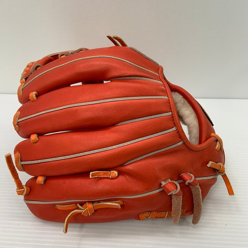 中古品 ミツワタイガー MITSUWATIGER 軟式 内野手用グローブ 4300