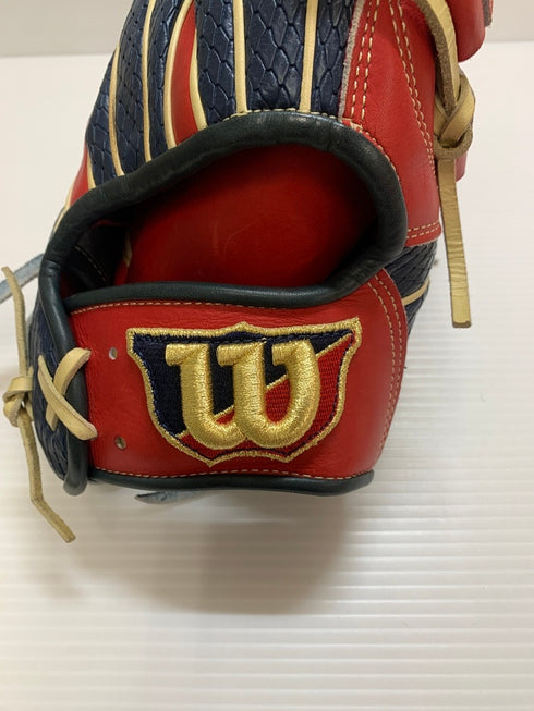 中古品 ウィルソン Wilson 硬式 外野手用グローブ刺繡有り 3620