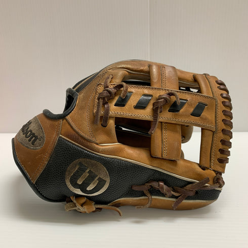 ウィルソン Wilson ワナビーヒーロー 軟式 大人 一般 内野手用 グローブ グラブ 右投げ RHH27T 中古品 野球 7735