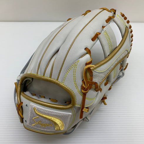 久保田スラッガー KUBOTA SLUGGER 軟式 大人 一般 内野手用 グローブ グラブ 右投げ オーダー 中古品 グローブ袋付き 野球 8434