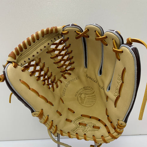 久保田スラッガー KUBOTA SLUGGER Special Order 軟式 大人 一般 内野手用 グローブ グラブ 右投げ KSN-AR5 中古品 野球 7834