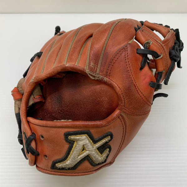 アトムズ ATOMS 1904 硬式 大人 一般 内野手用 グローブ グラブ 右投げ 中古品 野球 8865
