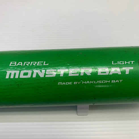 白惣 HAKUSOH モンスターバットライト バレルバット 根鈴道場 トレーニング用 練習 木製バット 中古 野球 8626