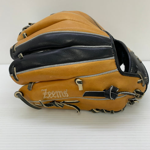ジームス Zeems 軟式 大人 一般 内野手用 グローブ グラブ 右投げ KG-2SBN 中古品 野球 6163