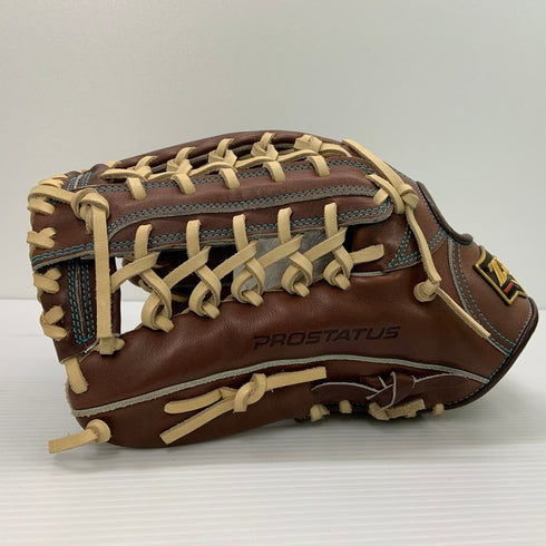 中古品 ゼット ZETT プロステイタス 硬式 外野手用グローブ BPROG7P 左投げ 3405