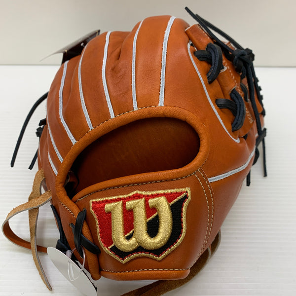 ウィルソン Wilson ウィルソンスタッフ 硬式 大人 一般 内野手用 グローブ グラブ 右投げ WBW104316 タグ付き グローブ袋付き 野球 8110