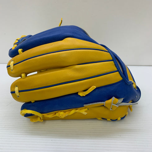 ゼット ZETT プロステイタスオーダー 軟式 大人 一般 内野手用 グローブ グラブ 右投げ 196 中古品 野球 8176