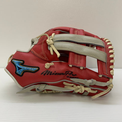 ミズノ MIZUNO ミズノプロ 軟式 大人 一般 内野手用 グローブ グラブ 右投げ オーダー 中古品 グローブ袋付き 野球 6255