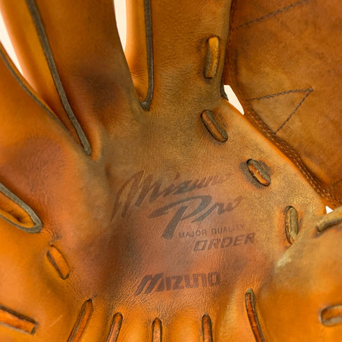 ミズノ MIZUNO ミズノプロ 硬式 大人 一般 投手用 グローブ ピッチャー グラブ 左投げ SAMPLE1501 中古品 野球 7703
