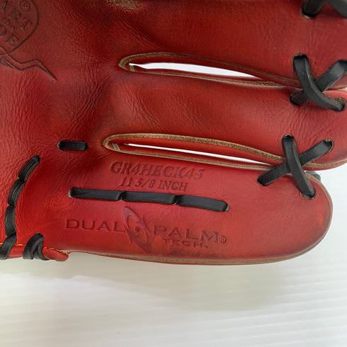 ローリングス Rawlings HOH GR4HECK45 軟式 大人 一般 内野手用 グローブ グラブ 右投げ 中古品 野球 9053