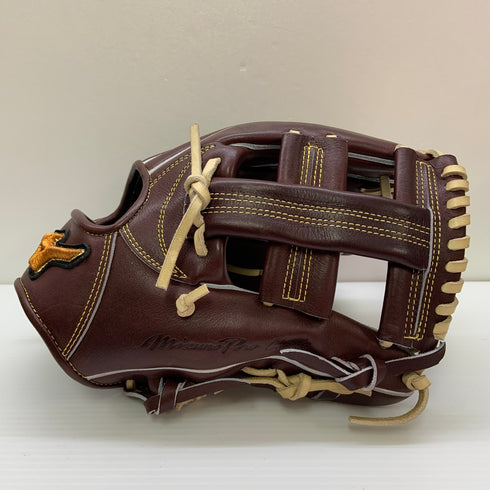 ミズノ MIZUNO ミズノプロ mizunopro HAGAJAPAN 1AJGH34133 硬式 大人 一般 内野手用 グローブ グラブ 右投げ 中古品 野球 9542