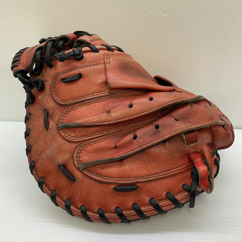 ゼット ZETT プロステイタス PROSTATUS BRCB30252 硬式 大人 一般 キャッチャーミット 捕手 グローブ グラブ 右投げ 中古品 グローブ袋付き 野球 9985