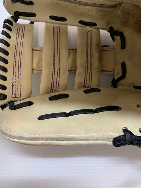 中古品 てっぺん Teppen 硬式 外野手用グローブ TTY 刺繡有り 3639