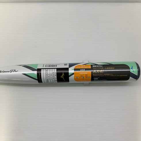 ミズノ MIZUNO ミズノプロ AX4 ソフトボール用 カーボン バット 1CJFS32784 ケース有り 6726