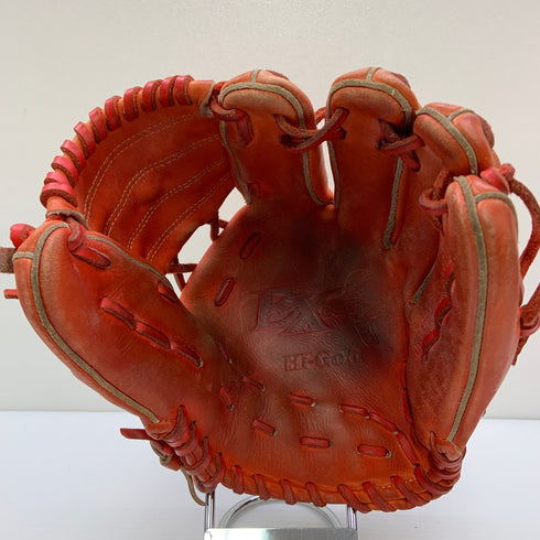 ハイゴールド HI-GOLD 軟式 大人 一般 内野手用 グローブ グラブ 右投げ 中古品 グローブ袋付き 野球 9387
