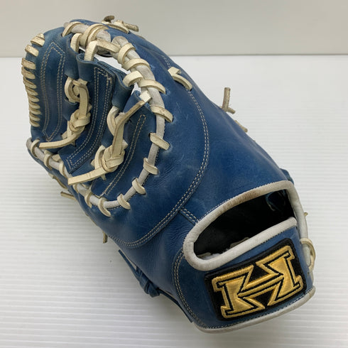 ハイゴールド HI-GOLD グリームス 軟式 大人 一般 ファーストミット 一塁手 グローブ グラブ 左投げ NF-350BL 中古品 野球 7525