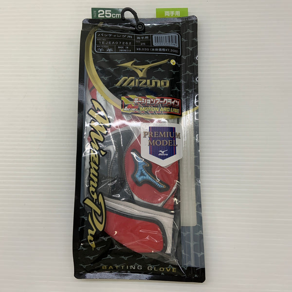 ミズノ MIZUNO ミズノプロ バッティング手袋 モーションアークライン 25.0cm 1EJEA07262 NP-2349